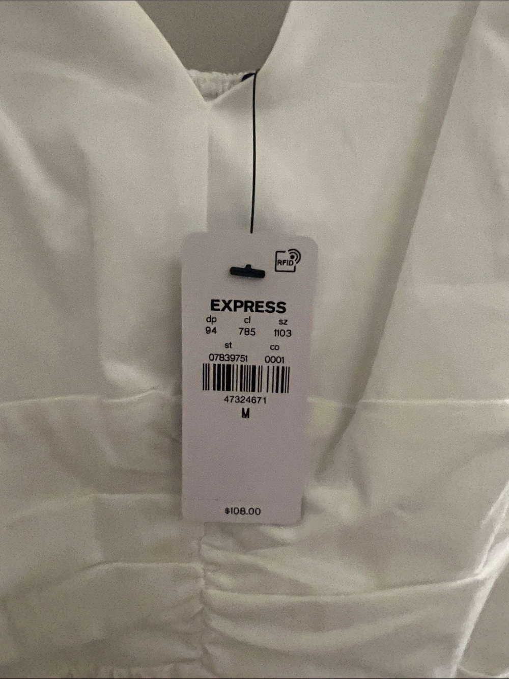 Express white maxi dress - Picture 6 of 8
